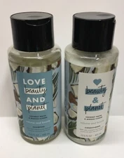 Lot 2 Love Beauty & Planet Volume and Bounty Shampoo Conditioner 13.5 Oz