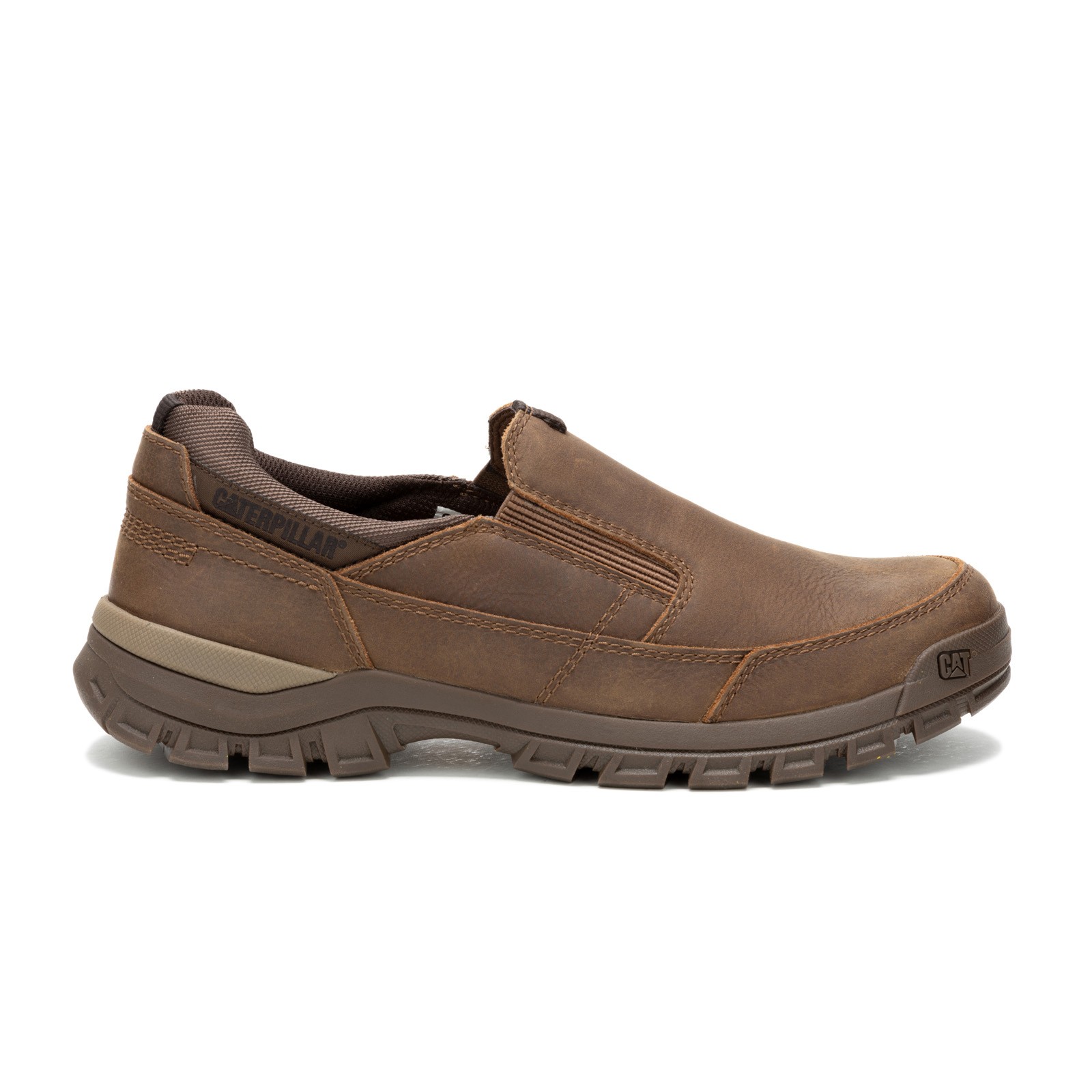 Caterpillar Threshold Slip On Mens Brown Loafers - Slip Ons Casual Shoes