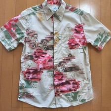 dunhill abstract florals aloha shirt