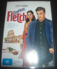 Confess Fletch (2023) (Jon Hamm) (Australia Region 4) DVD – Like New