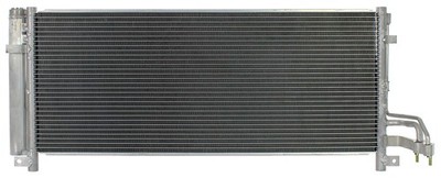 A/C Condenser Direct Fit 2018-2021 Kia Stinger 2.0, 3.3L w/Receiver Drier