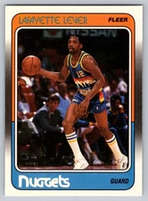 1988-89 Fleer #35 Lafayette Lever Denver Nuggets