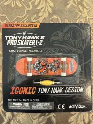 Tony Hawk s Pro Skater 1 + 2 Mini Fingerboard GameStop Preorder Bonus BRAND NEW