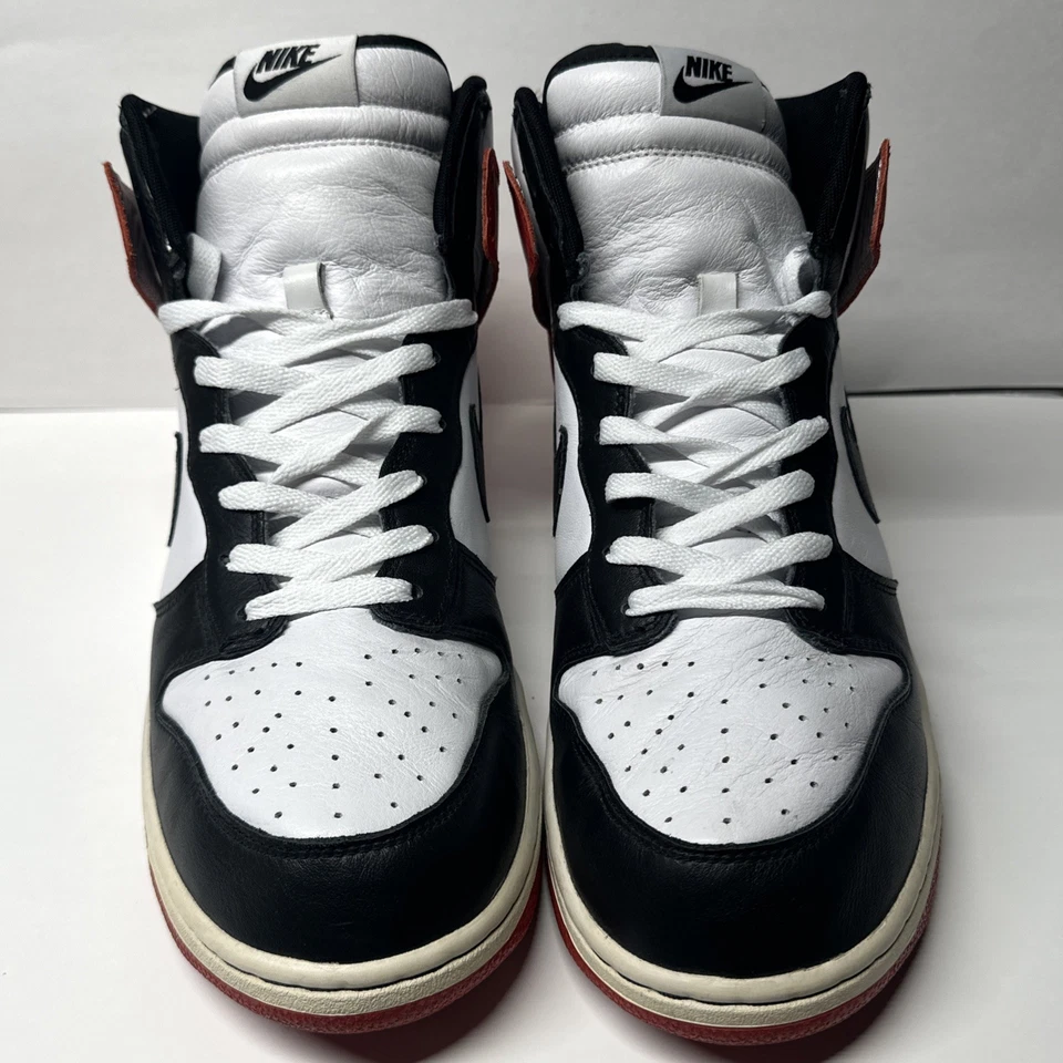 Nike Dunk High ID Negro Blanco Rojo Tenis 605245-991 | Hombre 12 Foto 2 de 4