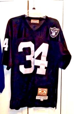 Vtg Bo Jackson Jersey Player of the Centry sz L 50 designed by Jeff Hamilton #80