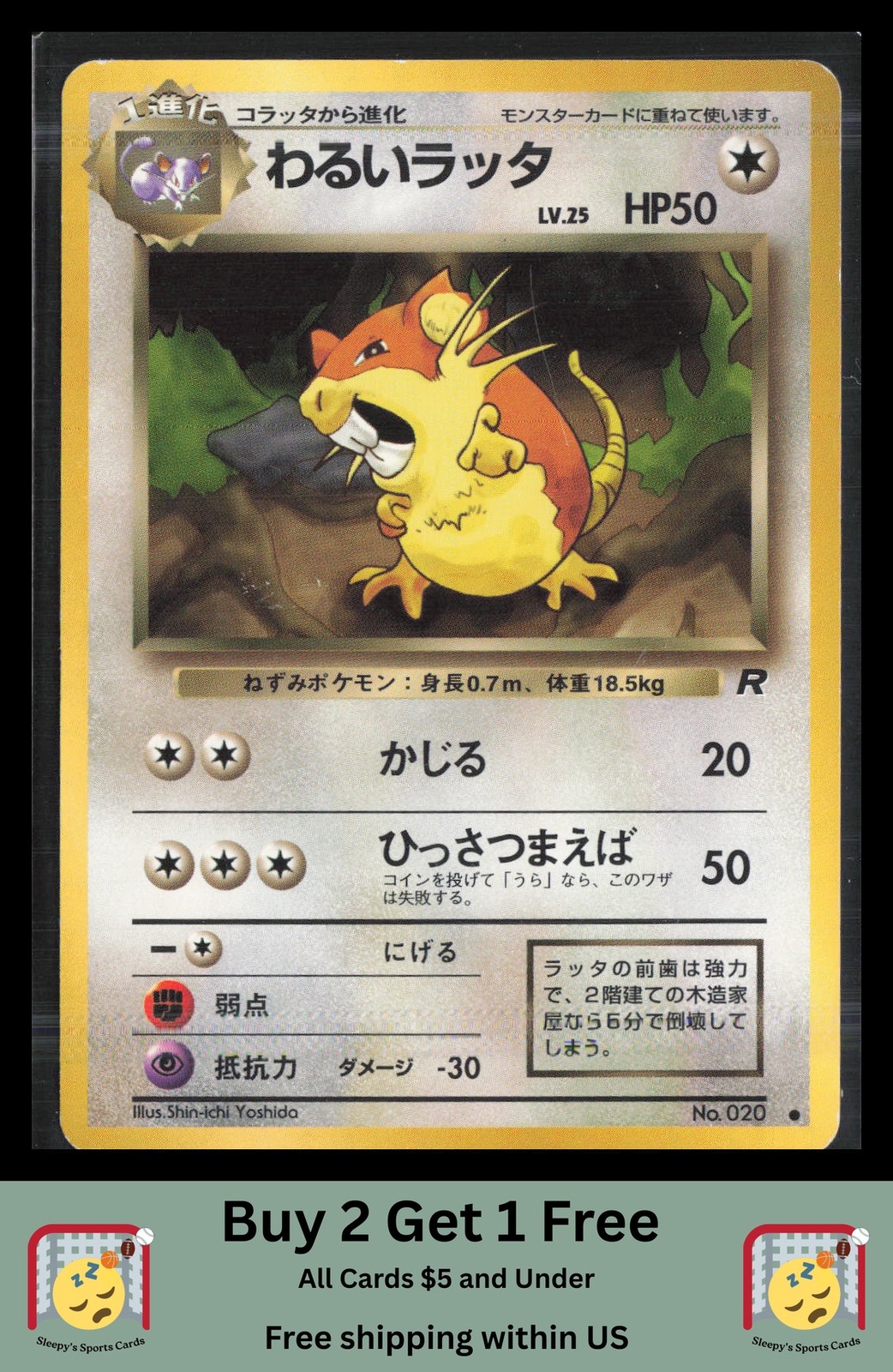 Dark Raticate Rocket Gang #