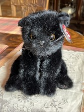 New Old Stock Classic 1996 Ty Plush COAL the Black Cat