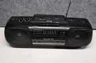 Panasonic RX-FS410 Vintage AM/FM Radio Cassette Player Recorder Boombox Tested