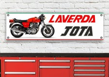 BR552B LAVERDA JOTA 1000 ROT FLEXIBEL WERKSTATT BANNER SCHILD GROSS 2M