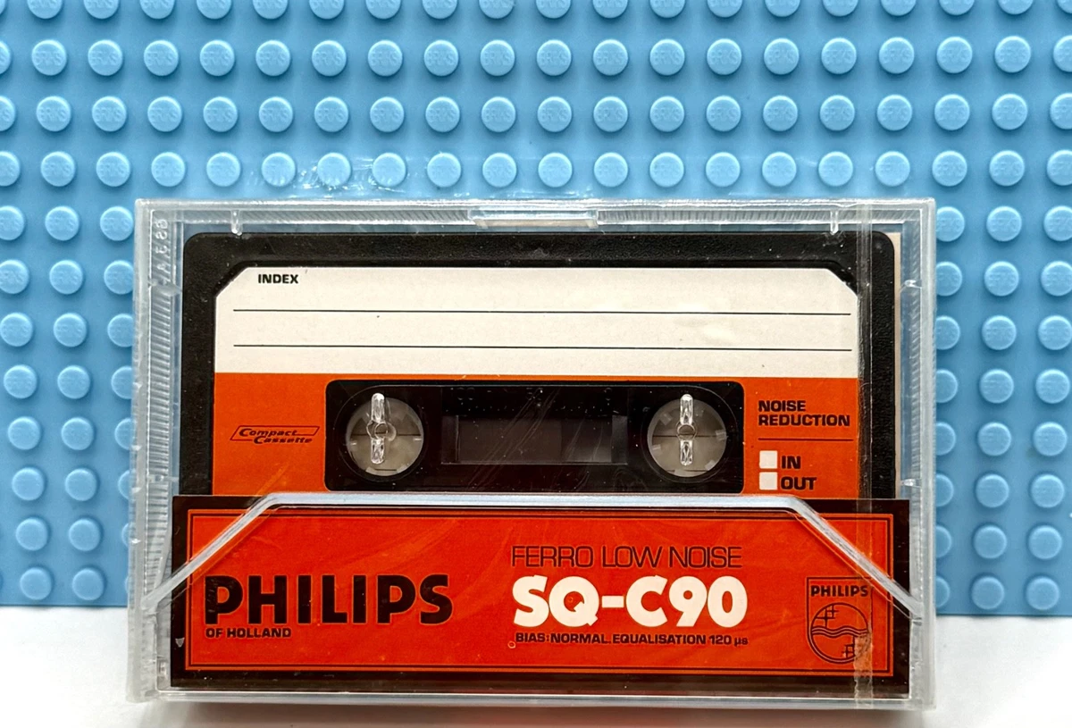 Lot Rare De 6 Cassettes Audio Vierges Philips Metal C90 – Fabriquées En Belgique (1978/1980) – IEC IV