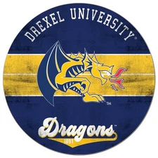 Drexel University Dragons Football Sticker Die Cut Laminated