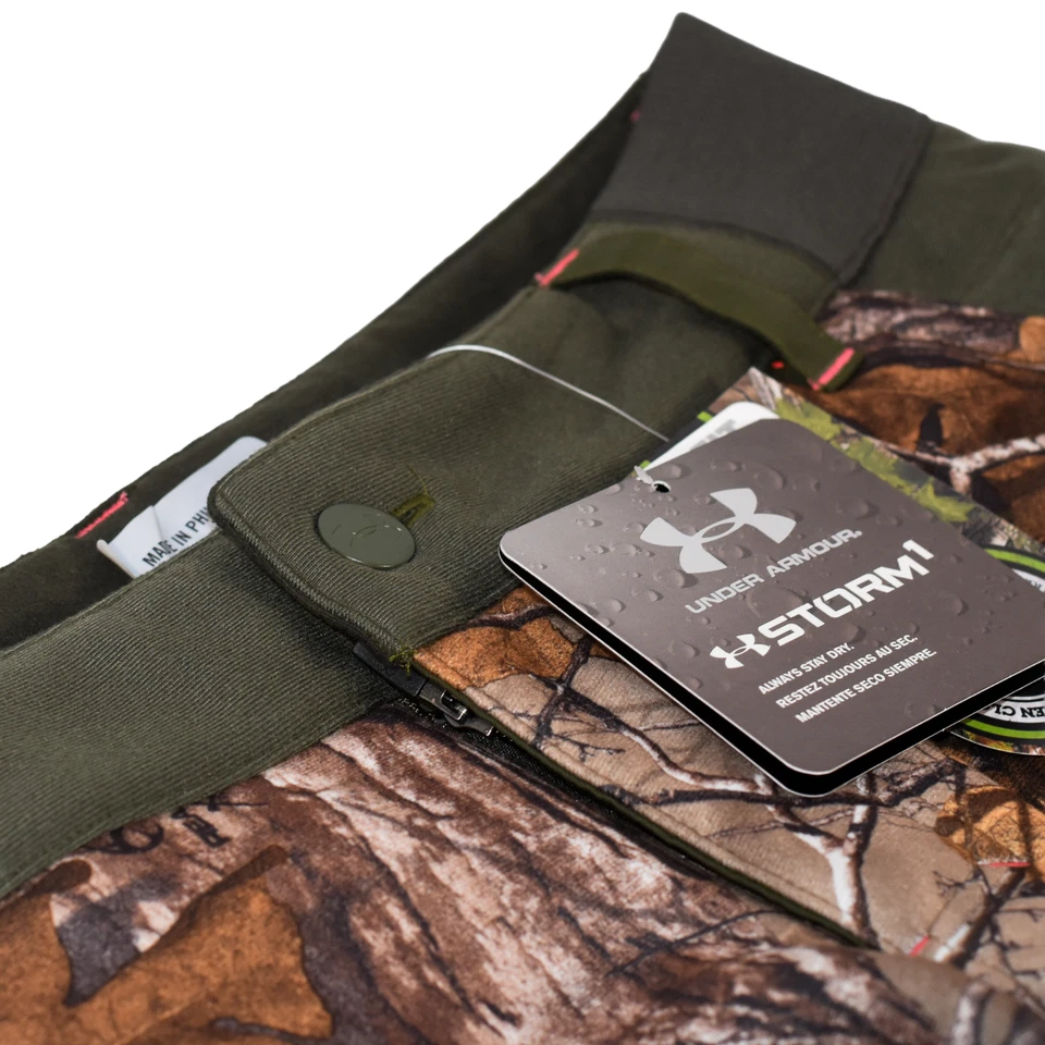 Under Armour Women's Medium UA ColdGear RealTree Water Resistant Hunting Pants - Image 4 of 4