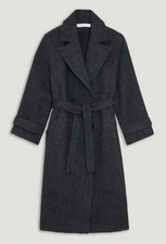 IRO Vibi Double Breasted Belted Coat Size 38 ...