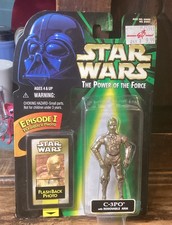 Star Wars Power of the Force POTF C-3PO Action Figure Episode I Flashback Photo