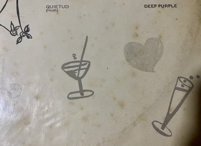 Deep purple  Hush  Peru Promo 1968 LP (for Promoting Deep Purple In Peru)