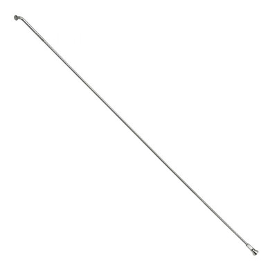 Rayons Vélo Inox VELOX – 2mm, Longueur 272mm, Tête Coudée Avec écrou – Boîte De 100