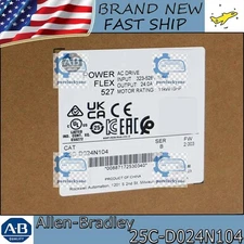 Factory Sealed NEW PLC 25C-D024N104 PowerFlex 527 11kW / 15Hp AC Drive AB