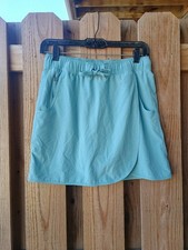 Patagonia Skort Fleetwith Small Light Blue Wrap Athletic Skirt Short Tennis Golf