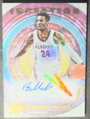 2022-23 Bowman Inception University Auto Brandon Miller #BIA-BM Alabama