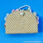 Vintage Barbie Doll PAK Accessories #923 Flower Purse Near Mint ~ 1960's