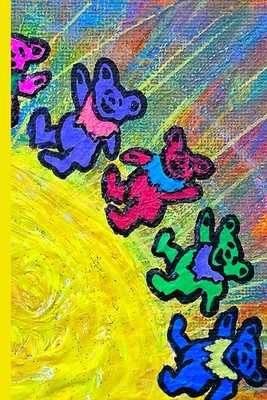 Dancing Bears on the Sun Notebook for deadheads: 6x9 lined notebook