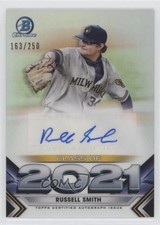 2021 Bowman Draft Class of 2021 Auto 163/250 Russell Smith #C21-RS Auto 0l62