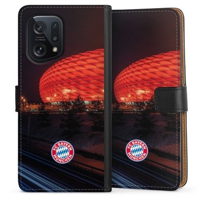 Klapphülle für Oppo Find X5 FC Bayern München FCB Stadion