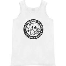 'May The Cards Be Ever in Your Favour' Adult Vest / Tank Top AV054019 