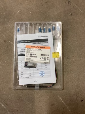 1 x 5 50% PLC Fiber Splitter, Singlemode Mini Module, LC/UPC 0.5M 151818 PLC-105