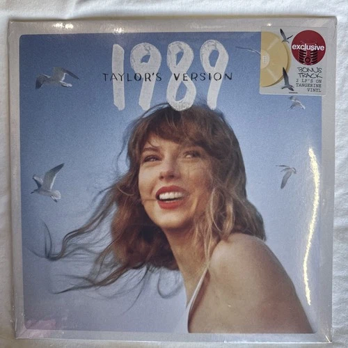 Taylor Swift 1989 Tangerine Taylor's Version Limited 2 LP Vinyl Vinyl Sealed R7