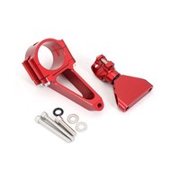 CNC Motorrad LenkungsdäMpfer Stabilisator Halterung Montage Kit FüR Honda