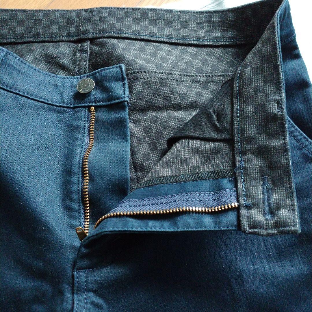 Edwin International Basic Warm Pants Dark Blue Br… - image 4