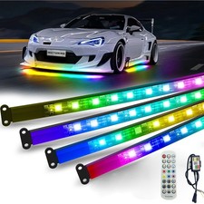 Wireless N3 Car Underglow Light Strips Dream Color Underglow Chasing Neon Lights