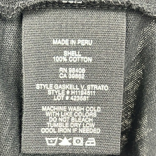 T-shirt maglietta Theory nuova con etichetta uomo taglia XL nera cotone scollo a V - Foto 10 di 10