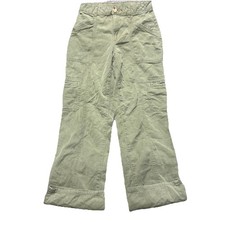 Maurice s Womens Cargo Utility Pants Green Wi...