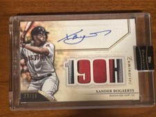 2022 Topps Luminaries - Hit Kings Auto Patches /15 #HKAP-XB Xander Bogaerts