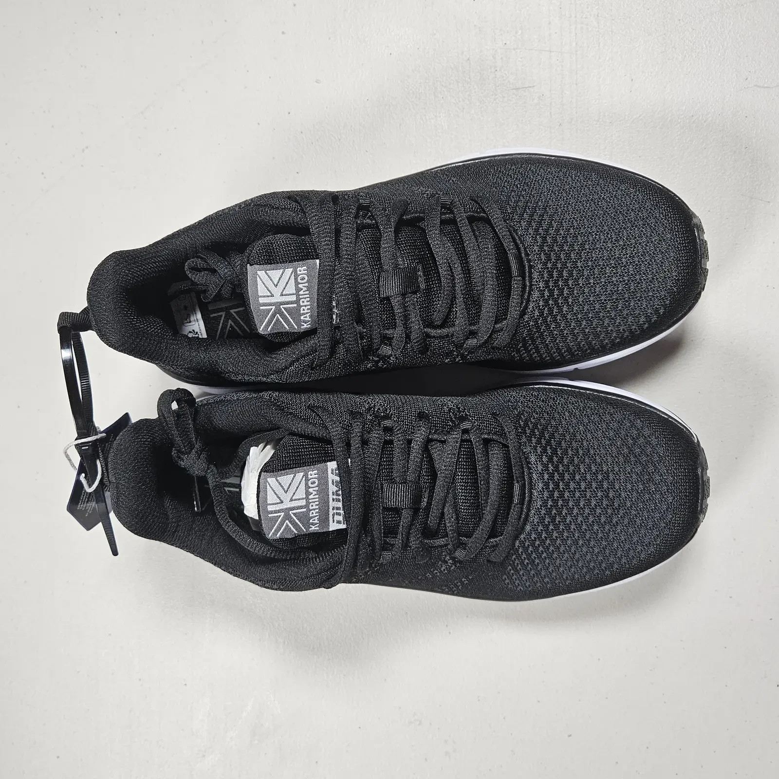 Karrimor Duma 6.0 Mens UK 8 Black Running Trainers Ortholite Gym Shoes image 2