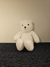 Vintage 1992 Dakin White Teddy Bear 15" Stuffed Animal Plush GREAT SHAPE