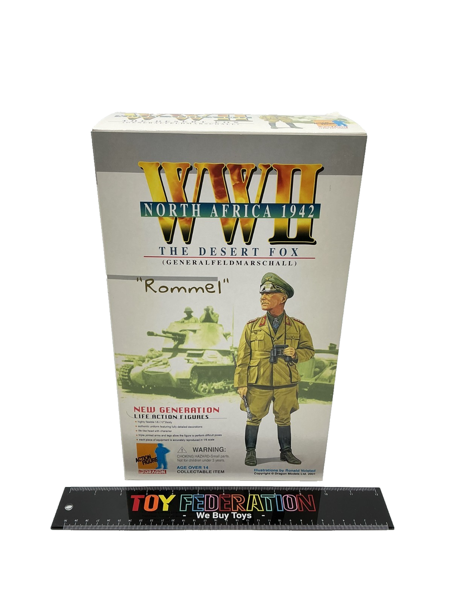 Dragon 1/6 WWII THE DESERT FOX ROMMEL North Africa 1942 No.70035