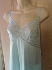 Vassarette Womens Lace top Nightgown 42