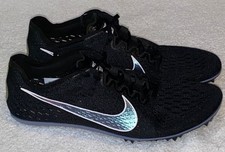 NIKE Victory 3 Black Indigo Fog Mid Distance Track Spike Cleats Shoes NEW Mens 8