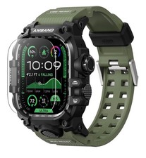 Rugged Case with Band for Apple Watch Ultra 3/2/1 49mm, M3 Military Grade Shock