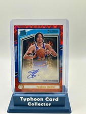 2024-25 Panini Donruss - Pacome Dadiet #267 -Rated Rookie Auto Red International