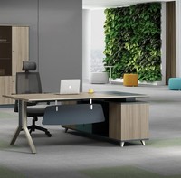 Eckschreibtisch BüRo Tisch Schreibtisch MöBel Einrichtung Chef Schreibtische