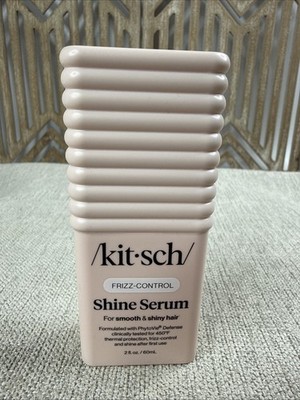 Kitsch Shine Serum for Smooth Shiny Hair Frizz Control Haircare 2 fl oz