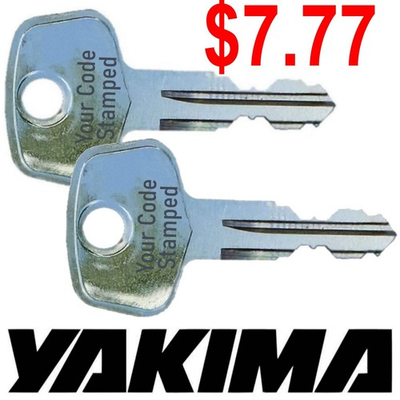 #ad 2 YAKIMA Replacement Key SKS Lock Ski Roof Rack Bicycle Cargo Carrier Whispbar $7.77