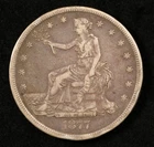 1877-S Trade Dollar Fine Grade Key Date San Francisco Mint (#SLC00245)