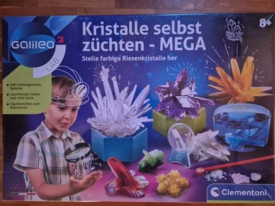 Galileo Kristalle selbst züchten von Clementoni - Neu & OVP