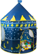 Tenda per Bambini - Castello/Palazzo per Casa E Giardino - Blu #1163