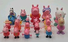 Peppa Pig Figure Lot   Family Friends  Train   Large Bundle Mixed Figures   Geo